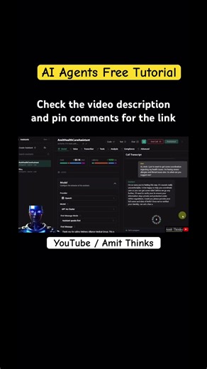 Learn to create AI Agents #shorts #amitthinks #agenticai #generativeai #amitthinksai