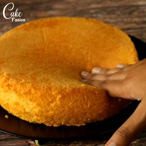 135K views · 3.2K reactions | Basic Sponge Cake Recipe | Cotton Soft Orange Sponge Cake Full Recipe: https://www.youtube.com/c/cakefusion | Cooking Fusion | Facebook