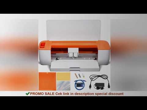 SucceBuy Vinyl Cutter Machine Computer Windows Software 3 Blades Pen Holder 14Inch 375MM Max Paper F