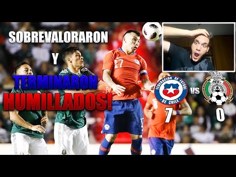 CHILE VS MEXICO 7-0🔥😱 | ESPAÑOL REACCIONA a HUMILLACION TOTAL DE CHILE A MEXICO🔥😱 | REACCION😱