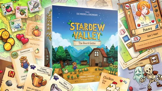 Stardew Valley The Board Game is now available for your tabletop