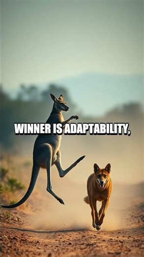 Outback Duel: Kangaroo Sprint vs Dingo Strategy