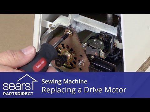 How to Replace a Sewing Machine Drive Motor