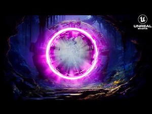 UE5 | Portal in Unreal Engine 5.2 Niagara Tutorial | Download Files