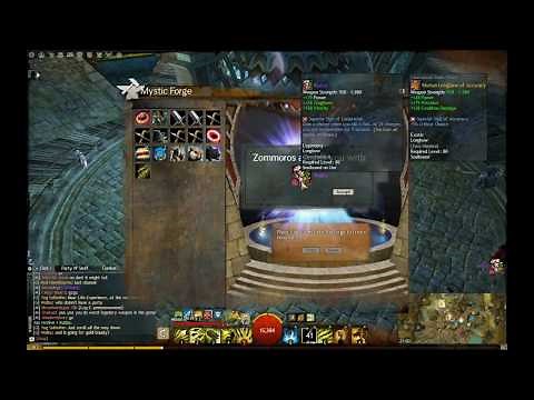 [GW2] Crafting The Legendary LongBow [Kudzu], and the Gifts