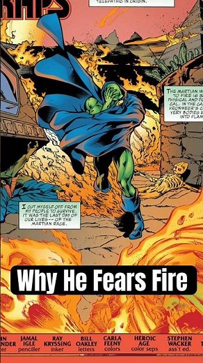 The History Of Martian Manhunter’s Weakness
