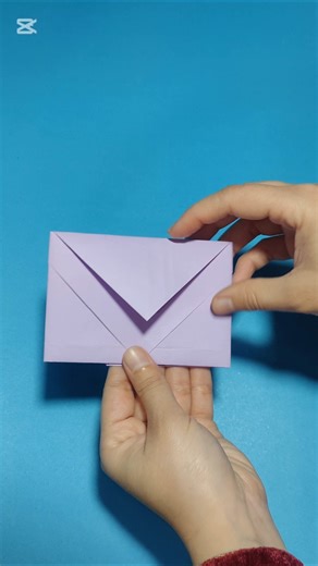 Easy Handmade Envelope with Heart Closure ❤️ | DIY Cute Paper Envelope #shorts #trendingshorts