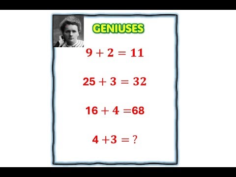 People who get this in 3 minutes, are top 1% intelligent