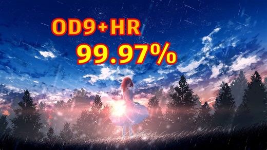 [o!m不水视频] ex2v3叠 moments Od9 HR 99.97 (Malody E 判定26.5ms)