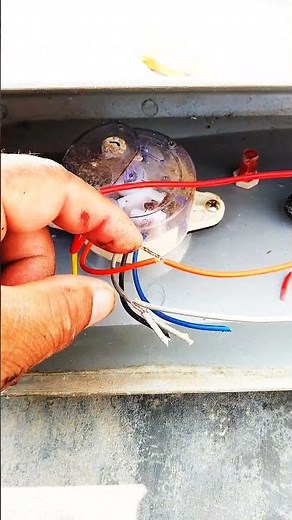 Washing machine timer connection