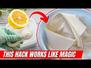 How to Remove Yellow Stains from Shirt Collars & Cuffs FAST 👕