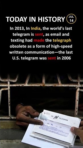 100+ Years of Telegrams Gone in Decades #shocking #history
