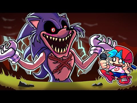 SONIC.EXE強行把男友拐入遊戲世界!? 【FNF週五放克夜動畫】Friday Night Funkin