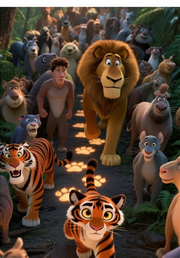 JUNGLE TALENT QUEST #cat #kids #ai #usa🇺🇸 #animalcartoonstories