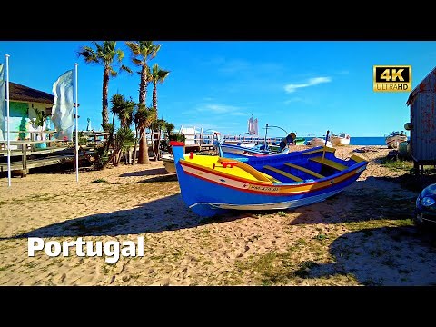 Armacao De Pera, March 2023 🇵🇹 Walking Tour 4K 60FPS – Algarve Portugal