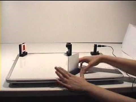 Experiment No. 1: Light interference on a thin glass plate