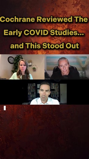 “If it’s a brand-new disease… why can’t we identify a set of specific symptoms?” That’s the question Mark Bailey presses in this clip. He points to a Cochrane review on the diagnostic accuracy of signs and symptoms for COVID-19—arguing that early evidence didn’t support a clear, reliable symptom pattern that could confidently distinguish COVID from other respiratory illnesses. (Even “loss of smell,” he. says, was discussed with caution.) And then he makes a point many clinicians will recognize f
