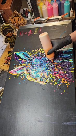 Rabbit Pancake Art Tutorial | Cute Animal Drawing