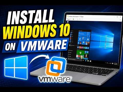 Install Windows 10 on VMware Workstation (Step-by-Step Tutorial for Beginners)