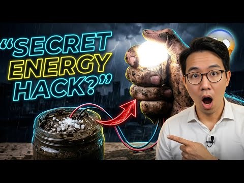 How to Make Electricity from Mud, Salt, and Wire — No Grid, No Problem!