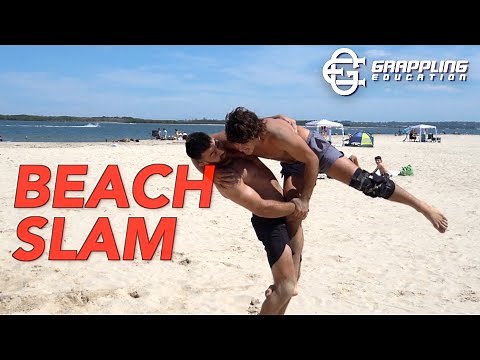 AGGRESSIVE Beach Wrestling | Judoka vs Wrestler