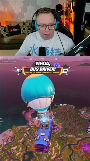 Fortnite fired the battle bus driver #fortniteshorts