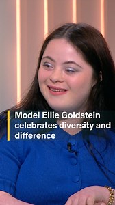 9.2K views · 118 reactions | Vogue model Ellie Goldstein speaks to Dan Walker about pursuing her dreams, as she's releasing her very first children's book 'Ellie' - celebrating disability, diversity and difference. #Vogue #downsyndrome #diversity | Channel 5 News | Facebook