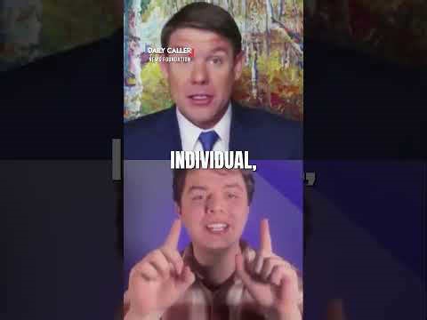 Watch: Lib's ‘Orange Man Bad’ argument blows up in his face