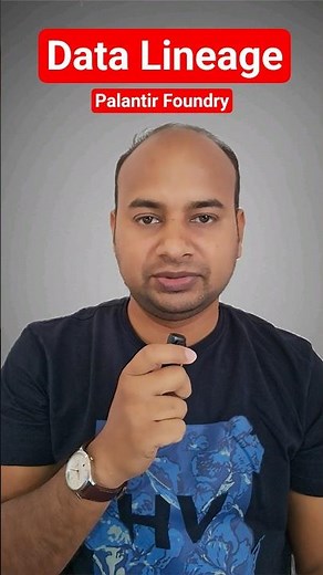 Data Lineage in Palantir Foundry #palantirfoundry #datalineage @Vikasteach