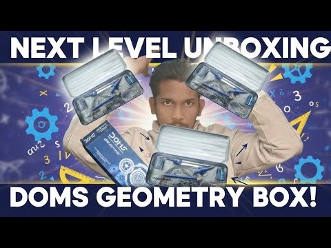 GEMOTRY BOX UNBOXING | Best Geometry Box for Students | SCIENCE PROJECT | SHANT VIDEO