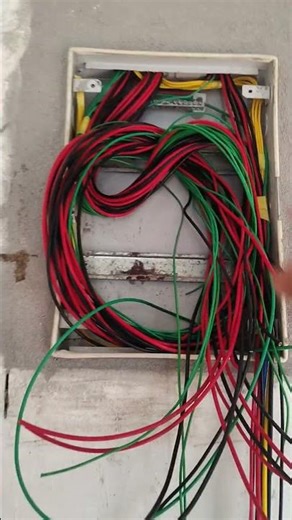 Perfect Electrical Panel Setup in 60 Seconds #diy #electricalwork