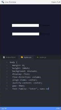 Floating Label Animation No JavaScript #coding #webdevelopment #programming #javascript #webdesign