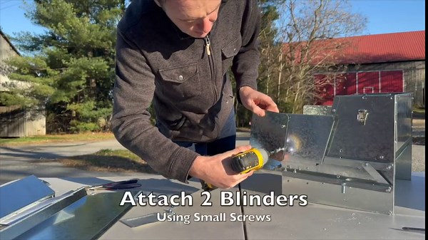 RentACoop Automatic Metal Treadle Feeder - Outdoor Use, Rainproof - Suitable for Chickens, Bantams, Poultry, Pheasants, etc. - 40lb Capacity