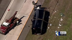 33K views · 78 reactions | “We spun around one and a half times cause the bus was facing backwards. Then it had flipped on its side. We probably skidded for a good 100 yards.” We're hearing about the scary moments a bus flipped on its way to the Masters: https://2wsb.tv/2IvVJz6 | WSB-TV | Facebook