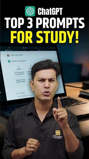 ChatGPT Se Padhai Kaise Karein? 3 Secret Prompts! 😱 #shorts | Pratap Sir