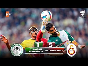 Tümosan Konyaspor 1 - 5 Galatasaray | Ziraat Türkiye Kupası Yarı Final Maçı