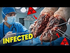 Infected Hoof Cavity in Cow 😱 | Deep Cleaning & Full Recovery Treatment Explained