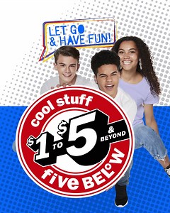 334 reactions · 18 shares | hot stuff. cool prices. extreme $1-$5 value, and some incredible finds that go beyond $5! let go & have fun! shop now! | Five Below | Facebook