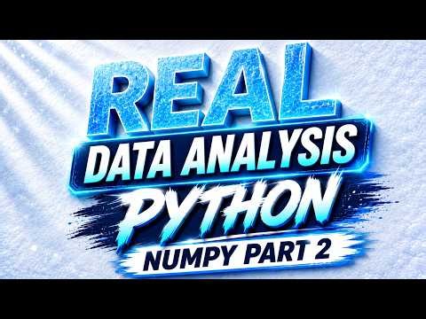 🔥 NumPy Part 2 in Telugu | Complete NumPy Course 🚀 | Reshape and Statistics