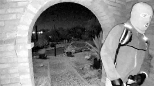 What does video from Nancy Guthrie's doorbell show?