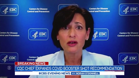 CDC chief expands COVID booster shot recommendation