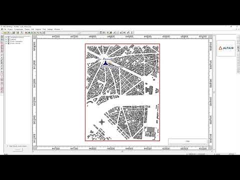 Urban Propagation analysis using WinProp