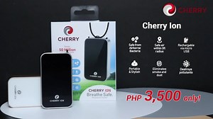 21K views · 457 reactions | Here's how the CHERRY ION works. This wearable personal portable air purifier emits more than 50 million negative ions to keep you from airborne viruses, germs, bacterias and allergens. #CherryION #YourPersonalAirPurifier #BreatheSafe #ProtectYourselfLazada | Cherry Philippines | Facebook