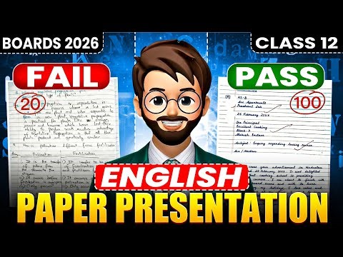 Class 12th: How To write Exams Like Topper’s 😳| English Paper Presentation & Time managements Boards