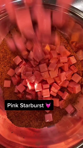 Pink Starburst 💓 #dulcesenchilados #dulcespicositos #fyp #flag #🚩 #🚩🚩