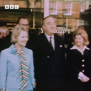 95K views · 998 reactions | #OnThisDay 1975: Margaret Thatcher became the first female leader of a political party in the UK after defeating Edward Heath in the Conservative leadership election. She spoke to Peter Hill of BBC Radio 4's PM show, broadcast on 11 February, 1975. Footage is taken from BBC News coverage during that same month. | BBC Archive | Facebook