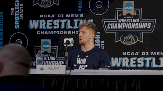 Josh Barr NCAA semifinal press conference