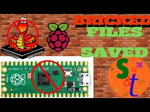 How to recover files (code) from a bricked Raspberry Pi Pico: Micropython & hex editing