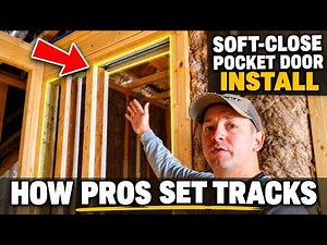 Mastering Pocket Door Track Installation | Häfele Soft-Close System