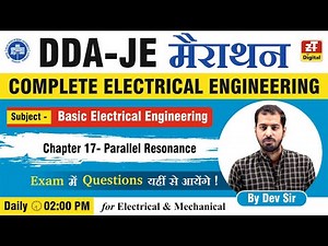CH-17 Electrical Engineering | DDA JE Electrical Marathon | Recruitment 2022 | Complete Syllabus